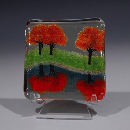 Triple Fall
3.5" x 3.5"